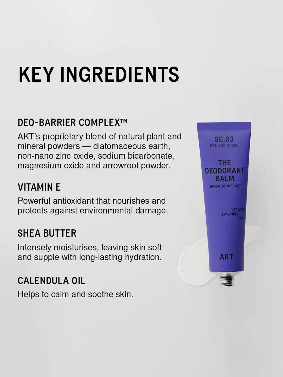 The Deodorant Balm SC.03 The Onsen - Aluminum-Free & Vegan