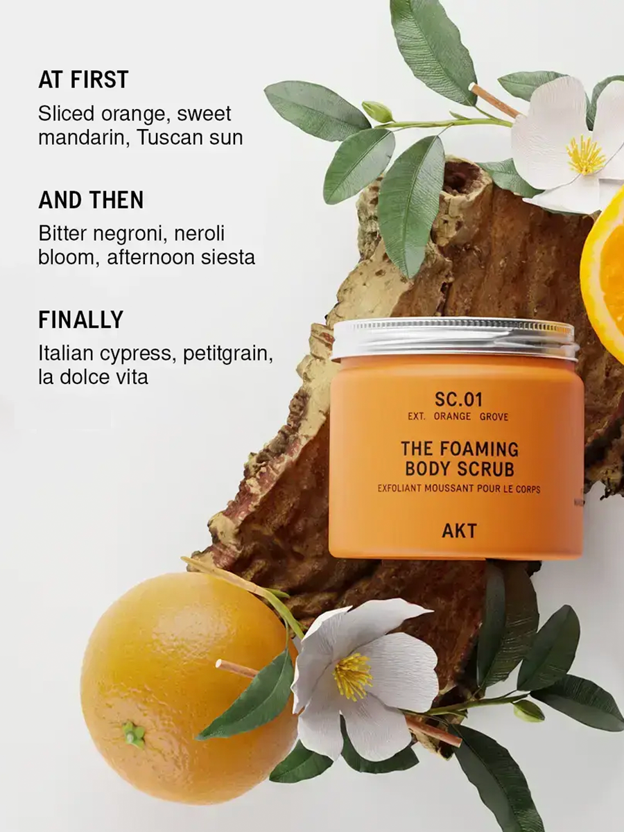 Foaming Body Scrub SC.01 Orange Grove