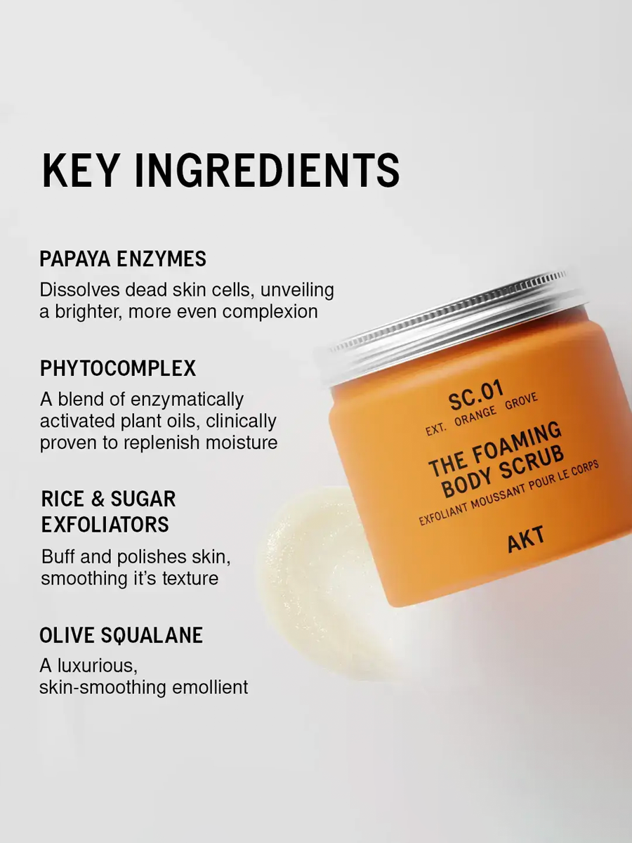 Foaming Body Scrub SC.01 Orange Grove
