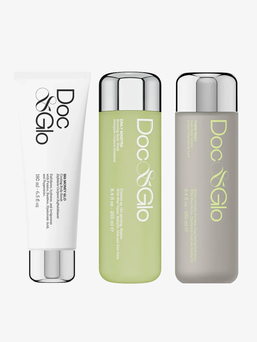 Curated Set • Scrub & Glow Body Trio