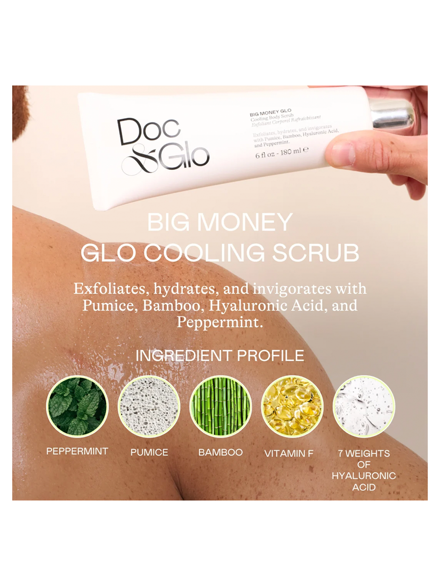 Big Money Glo Cooling Body Scrub
