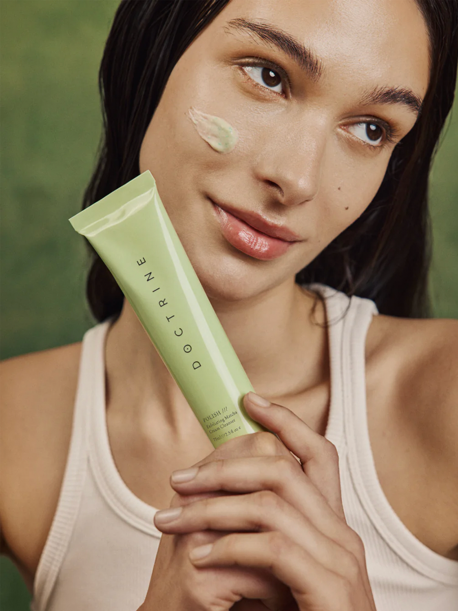 Polish Exfoliating Matcha Cream Cleanser