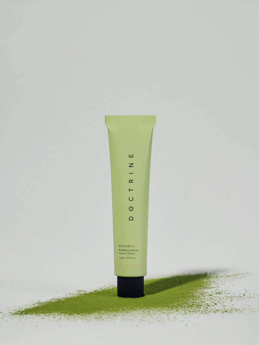 Polish Exfoliating Matcha Cream Cleanser
