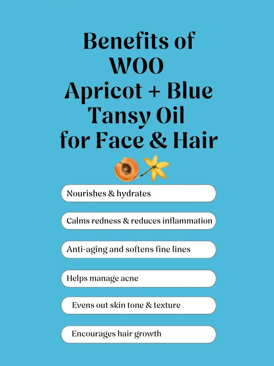 Organic Blue Tansy & Apricot Oil