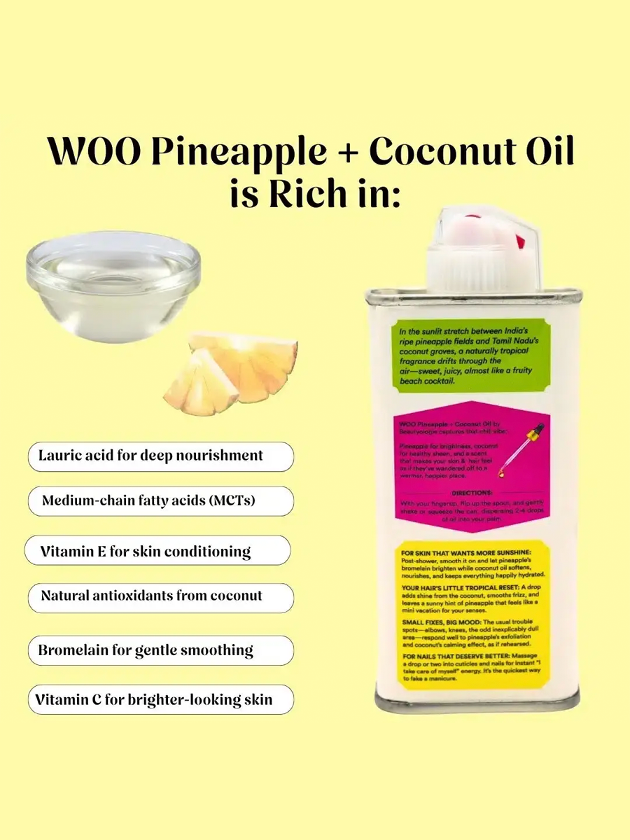 Organic Pineapple & Coconut Oil