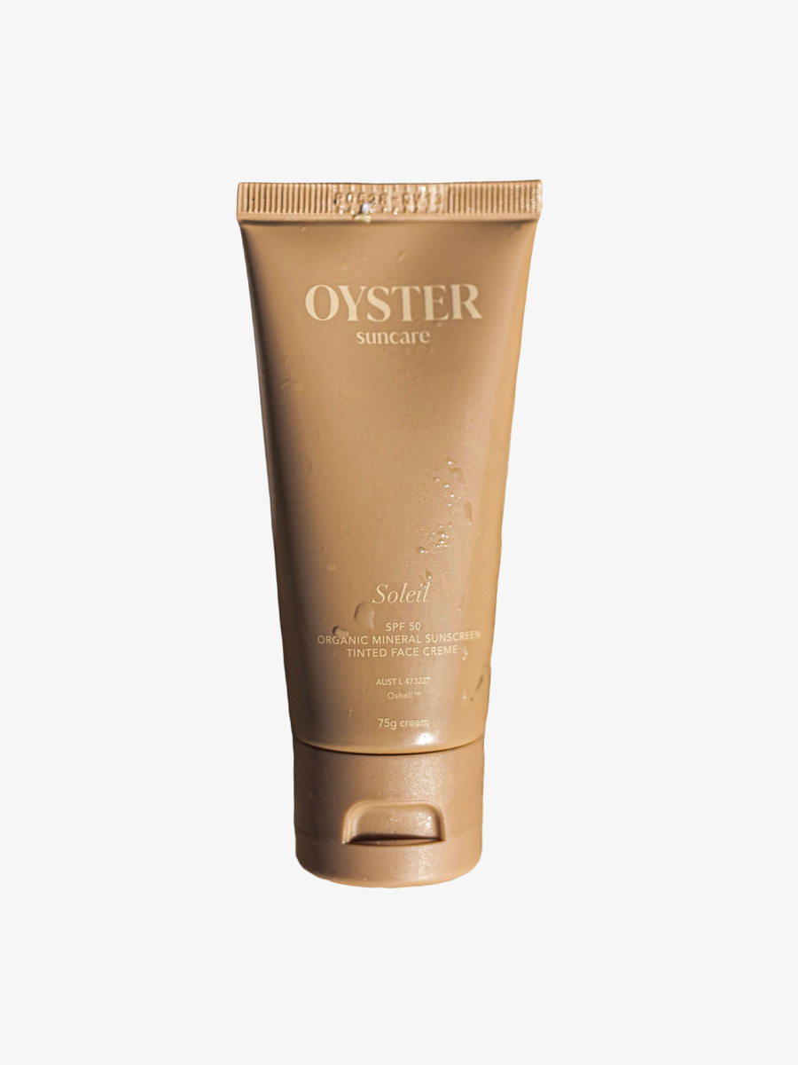 Tinted Organic Mineral Face Crème SPF50+