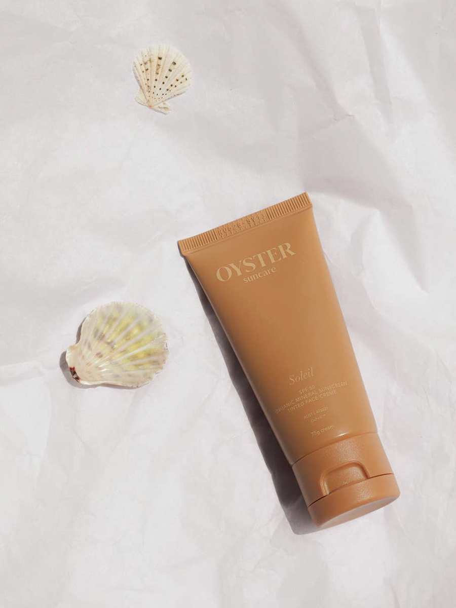 Tinted Organic Mineral Face Crème SPF50+