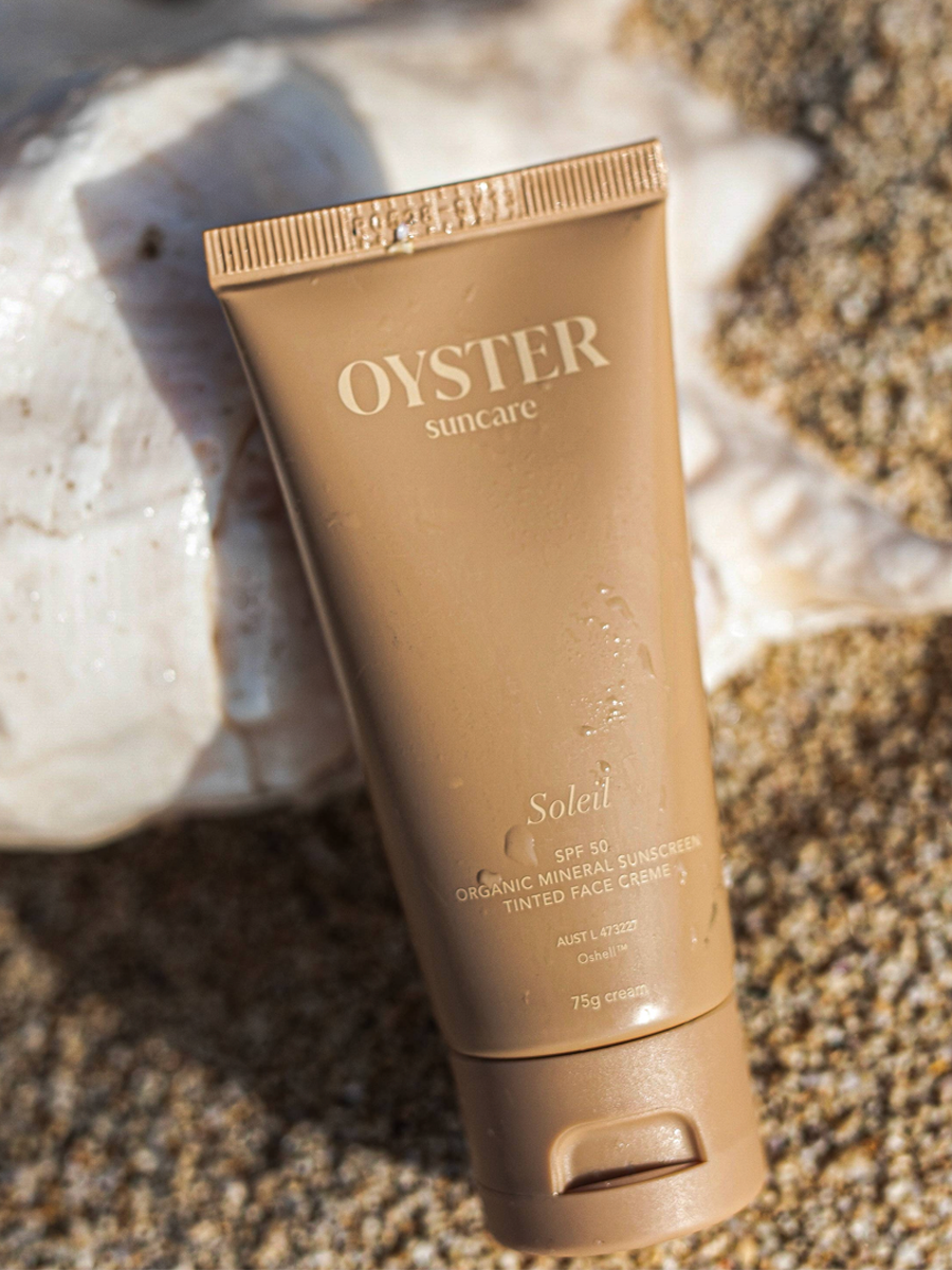 Tinted Organic Mineral Face Crème SPF50+